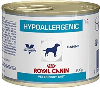 Royal Canin alergiškiems šunims Hypoallergenic, 200 g kaina ir informacija | Konservai šunims | pigu.lt
