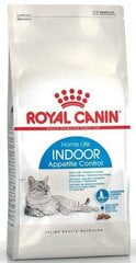 Royal Canin dideliu apetitu pasižyminčioms katėms Indoor Appetite Control, 2 kg kaina ir informacija | Sausas maistas katėms | pigu.lt