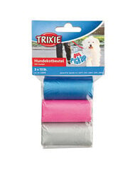 Trixie мешки для экскрементов, 3 x 15 шт. цена и информация | Средства по уходу за животными | pigu.lt