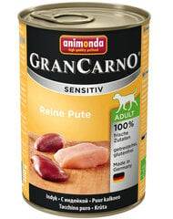 Animonda Grancarno konservai su kalakutiena, 800 g kaina ir informacija | Konservai šunims | pigu.lt