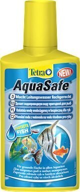 Tetra AquaSafe neutralizatorius akvariumams, 250 ml цена и информация | Akvariumai ir jų įranga | pigu.lt