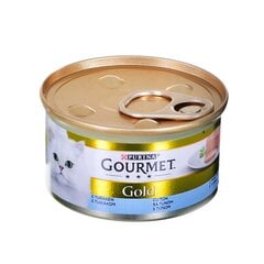 Purina Gourmet Gold suaugusioms katėms su tunu, 85 g kaina ir informacija | Konservai katėms | pigu.lt