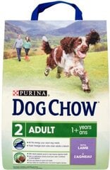 Сухой корм для собак Dog Chow Adult с бараниной 2,5 кг цена и информация | Сухой корм для собак | pigu.lt