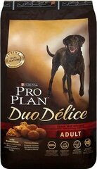 Purina Pro Plan Duo Délice Adult su paukštiena, 10 kg kaina ir informacija | Sausas maistas šunims | pigu.lt