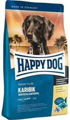 Happy Dog Supreme Karibik корм для собак всех пород с рыбой, 4 кг цена и информация | Сухой корм для собак | pigu.lt