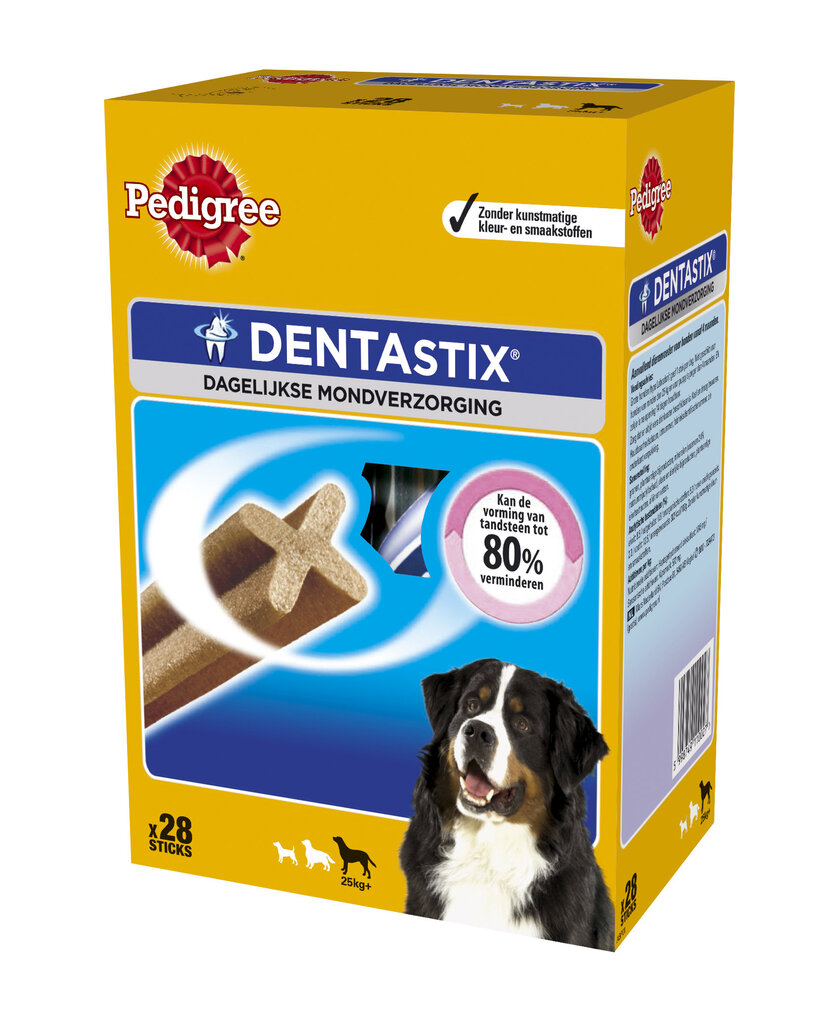 Pedigree Dentastix kramtalai didelių veislių šunims 4 vnt x 270 g цена и информация | Skanėstai šunims | pigu.lt