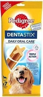 Pedigree Daily Oral Care Dentastix didelių veislių šunims, 10x270 g цена и информация | Skanėstai šunims | pigu.lt