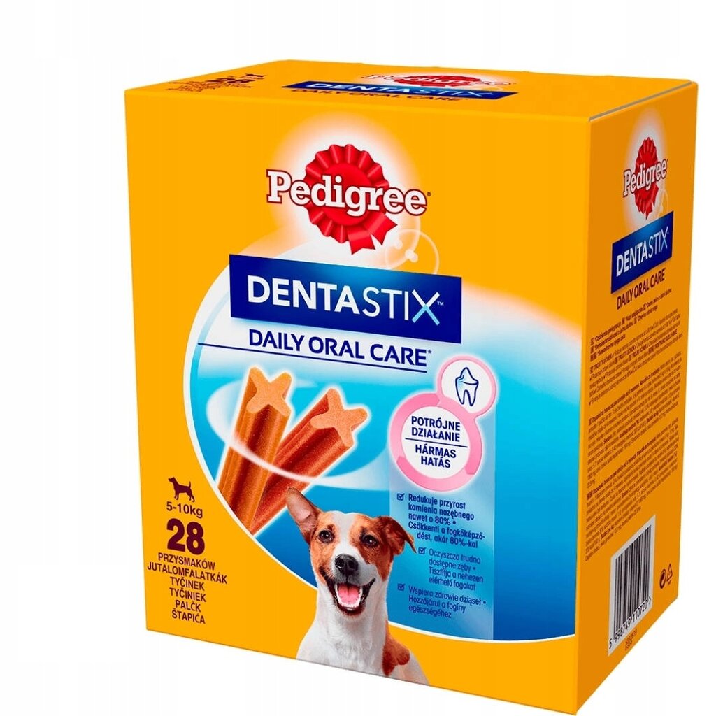 Pedigree Dentastix mažų veislių šunims, 16x110 g kaina ir informacija | Skanėstai šunims | pigu.lt