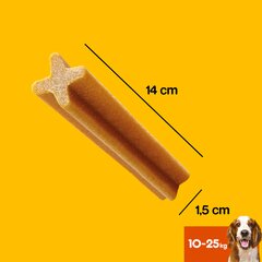 Pedigree Dentastix vidutinių veislių šunims, 16x180 g kaina ir informacija | Skanėstai šunims | pigu.lt