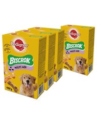 Pedigree Multi biscrok для собак с зерном и мясом, 0,5 кг х 12 шт. цена и информация | Лакомства для собак | pigu.lt