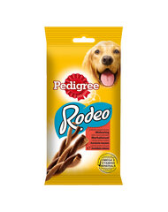 Pedigree Rodeo su jautiena, 20x70g kaina ir informacija | Skanėstai šunims | pigu.lt