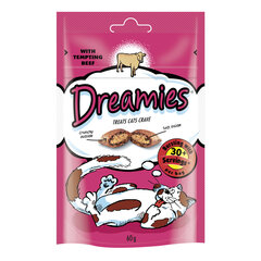 Dreamies для взрослых кошек с говядиной, 6х60 г цена и информация | Лакомства для кошек | pigu.lt