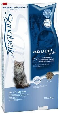 Sanabelle Adult Trout 2kg цена и информация | Sausas maistas katėms | pigu.lt