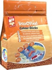 Корм для рыб Tetra Pond Colour Sticks, 4 л цена и информация | Корм для рыб | pigu.lt