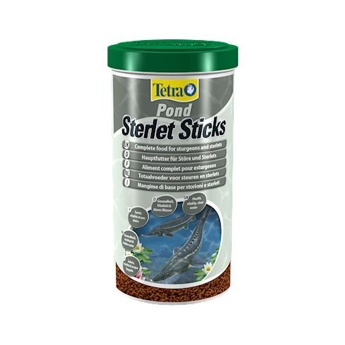 Maistas eršketinėms žuvims Tetra Pond Sterlet Sticks, 1 L kaina ir informacija | Maistas žuvims | pigu.lt