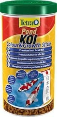 Корм для карпа Tetra Pond KOI Colour & Growth Sticks, 1 л цена и информация | Корм для рыб | pigu.lt
