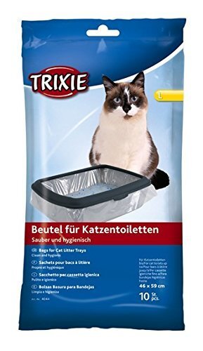 Trixie maišai kačių tualetams, L, 10 vnt. kaina ir informacija | Kačių tualetai | pigu.lt
