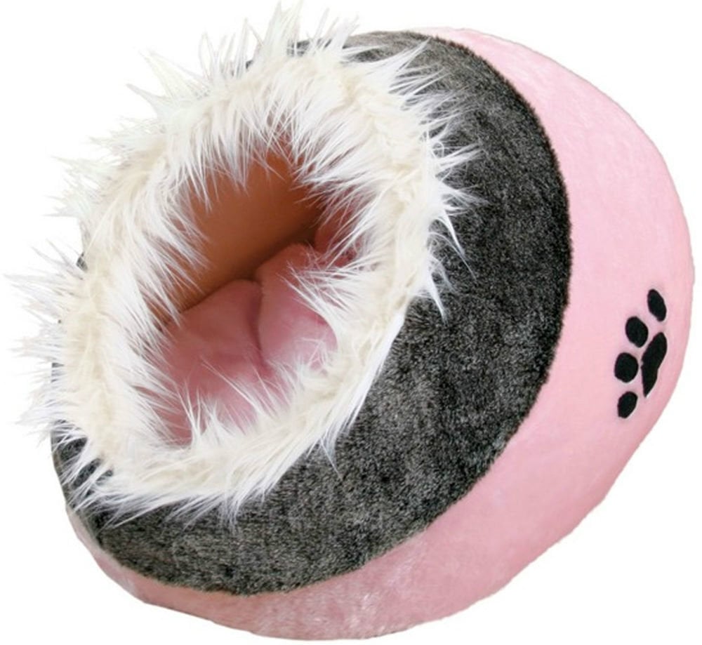 Guolis - būdelė augintiniui Trixie Minou, 35X26X41 cm, rožinė/pilka kaina ir informacija | Guoliai, pagalvėlės | pigu.lt