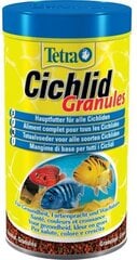 Тетра Cichlid Granules 500 мл цена и информация | Корм для рыб | pigu.lt