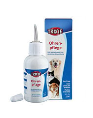 Trixie средство для очистки ушей, 50 мл цена и информация | Средства по уходу за животными | pigu.lt