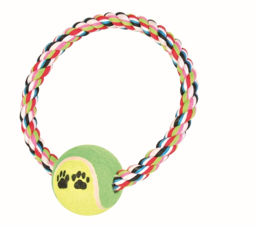 Trixie žiedas su kamuoliuku Denta Fun kaina ir informacija | Žaislai šunims | pigu.lt