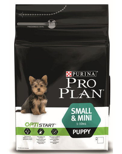 Pro Plan Puppy Small and Mini, 3 kg цена и информация | Sausas maistas šunims | pigu.lt