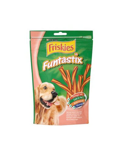 Friskies Funtastix lazdelės, 175 g kaina ir informacija | Skanėstai šunims | pigu.lt