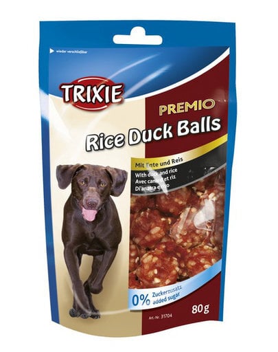 Trixie skanėstai su antiena ir ryžiais, 80 g kaina ir informacija | Skanėstai šunims | pigu.lt