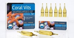 Vitaminai žuvims ir koralams Prodibio Coral Vits, 6 vnt. kaina ir informacija | Akvariumai ir jų įranga | pigu.lt