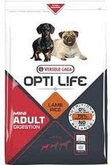 Versele-Laga Opti-life šunims Pies Digestion Mini Jagniecina, 7.5kg kaina ir informacija | Sausas maistas šunims | pigu.lt