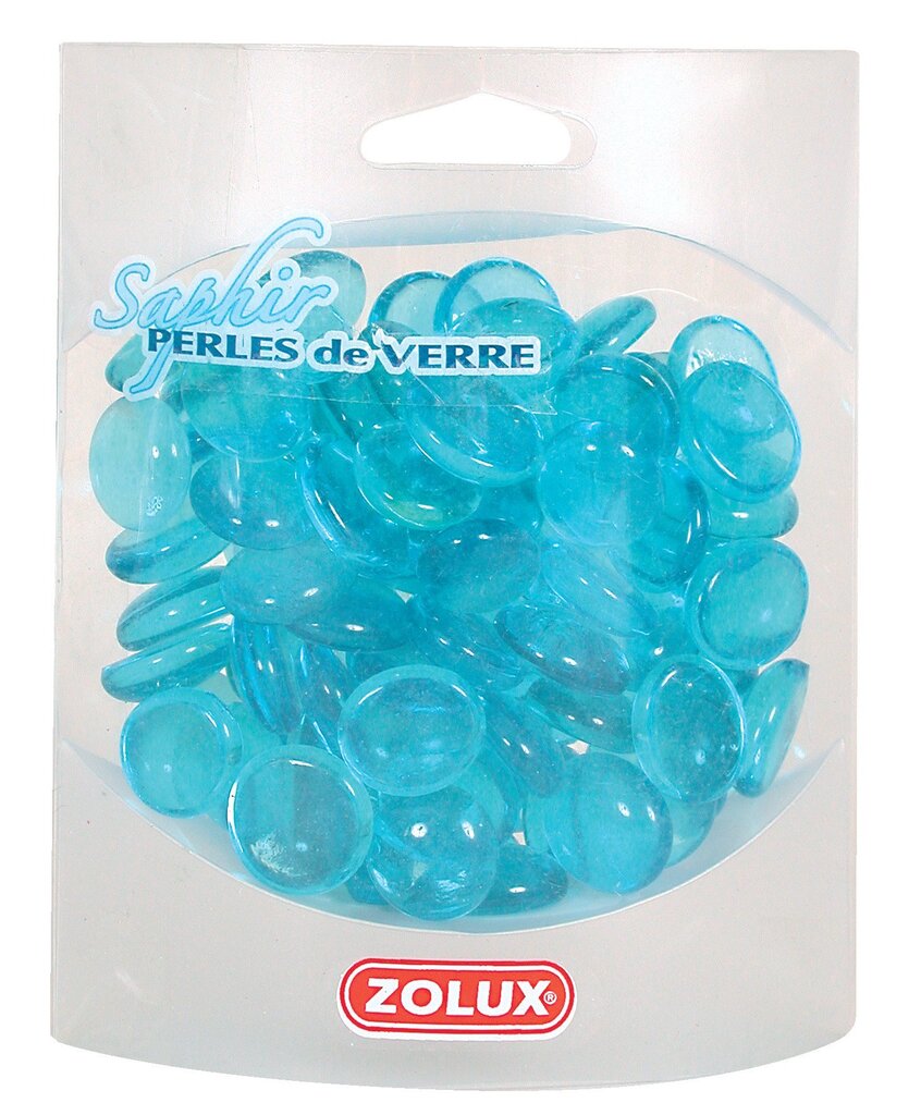 Zolux stikliniai akmenukai akvariumui Saphir kaina ir informacija | Akvariumo augalai, dekoracijos | pigu.lt