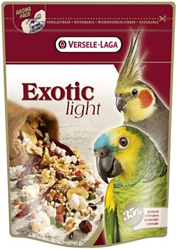 Vidutiniųjų ir didžiųjų papūgų lesalas su vaisiais ir grūdais Versele-Laga, 750g kaina ir informacija | Lesalas paukščiams | pigu.lt