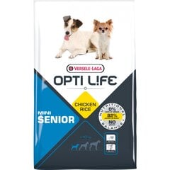 Versele-Laga Opti Life Senior Mini для стареющих мелких пород с курицей, 7,5 кг цена и информация |  Сухой корм для собак | pigu.lt