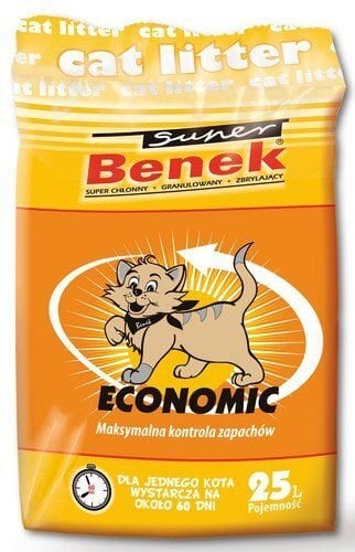 Kraikas katėms Super Benek Economic, 25 l