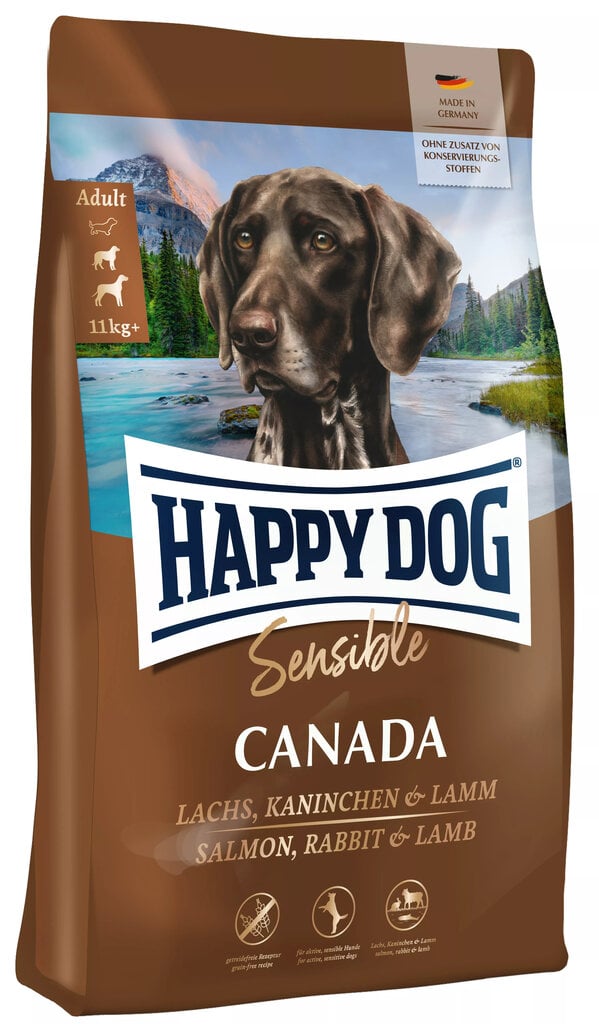 Happy Dog Supreme jautriems vidutinių veislių šunims, 4 kg цена и информация | Sausas maistas šunims | pigu.lt