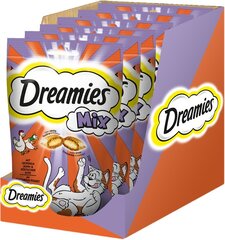 Dreamies Mix katėms su antiena ir vištiena, 6x60 g kaina ir informacija | Skanėstai katėms | pigu.lt