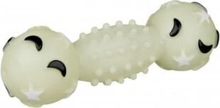 Люминесцентная игрушка-гантель для собак Trixie, 19 см цена и информация | Игрушки для собак | pigu.lt