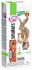 Papildomas maistas graužikams LoLo Pets, 90 g, 2 vnt цена и информация | Корм для грызунов | pigu.lt