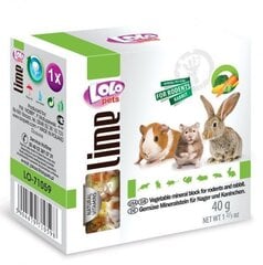 Mineralinis akmuo graužikams LoLo Pets, 30 g цена и информация | Корм для грызунов | pigu.lt