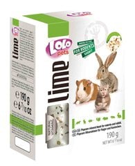 Mineralinis akmuo graužikams LoLo Pets, 190 g цена и информация | Корм для грызунов | pigu.lt