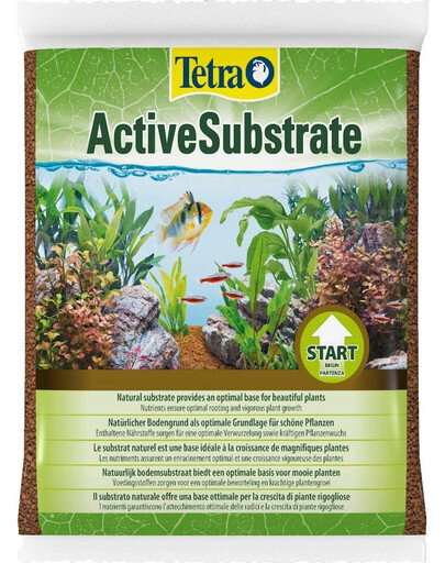 Akvariumo substratas augalams Tetra Activesubstrate, 6 l kaina ir informacija | Akvariumo augalai, dekoracijos | pigu.lt