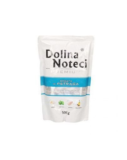 Dolina Noteci Premium su upėtakiu, 500 g kaina ir informacija | Konservai šunims | pigu.lt