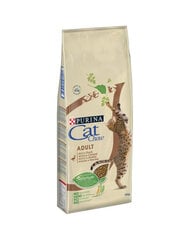 Purina сухой корм Cat Chow Adult с уткой, 15 кг цена и информация | Сухой корм для кошек | pigu.lt