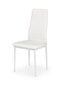 4-ių kėdžių komplektas Halmar K-70, baltas цена и информация | Virtuvės ir valgomojo kėdės | pigu.lt