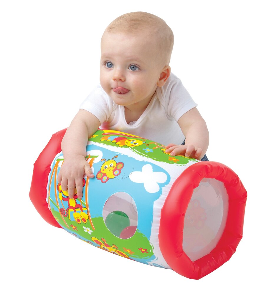 Pripučiamas ritinys Playgro Peek in Roller, 0184971 цена и информация | Žaislai kūdikiams | pigu.lt