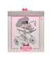 Klasikinis lėlių vežimėlis Boutique Bambolina, BD1606 цена и информация | Žaislai mergaitėms | pigu.lt