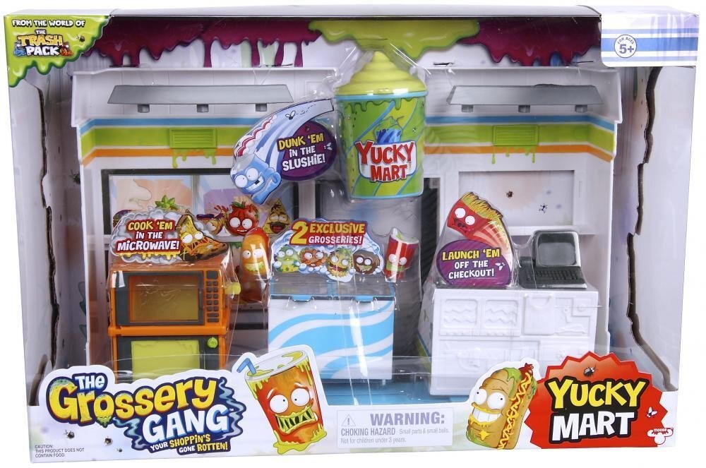 Žaidimo rinkinys Grossery Gang Yucky Mart, 69007 kaina ir informacija | Žaislai berniukams | pigu.lt