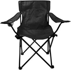 Sulankstoma kėdė Abbey, juoda kaina ir informacija | Turistiniai baldai | pigu.lt