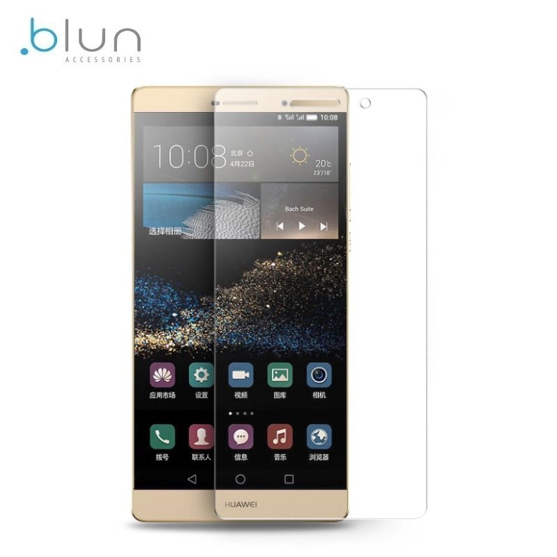 New Tempered Glass Blun Huawei P8 цена и информация | Apsauginės plėvelės telefonams | pigu.lt
