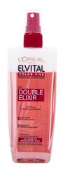 Dvifazis purškiamas kondicionierius dažytiems L'Oreal Paris Elvital Color Vive Double Elixir 200 ml kaina ir informacija | Balzamai, kondicionieriai | pigu.lt